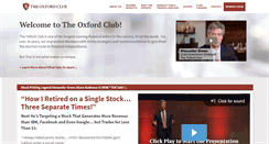 Desktop Screenshot of oxfordclub.com